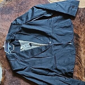 WHBM pinstripe blazer